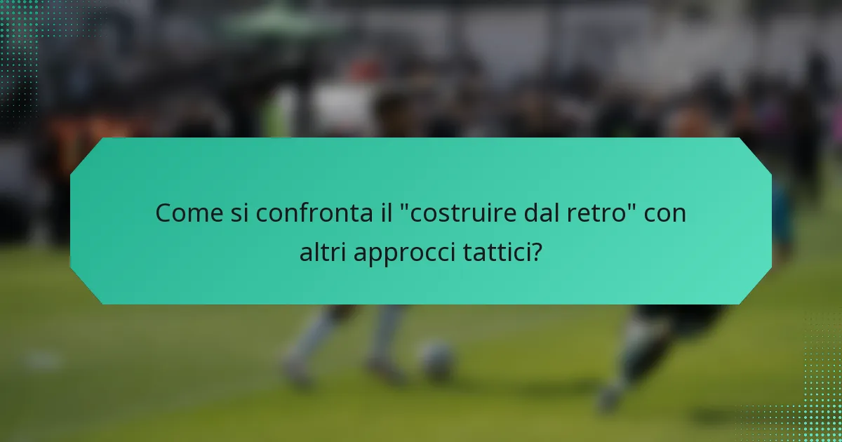 Come si confronta il 