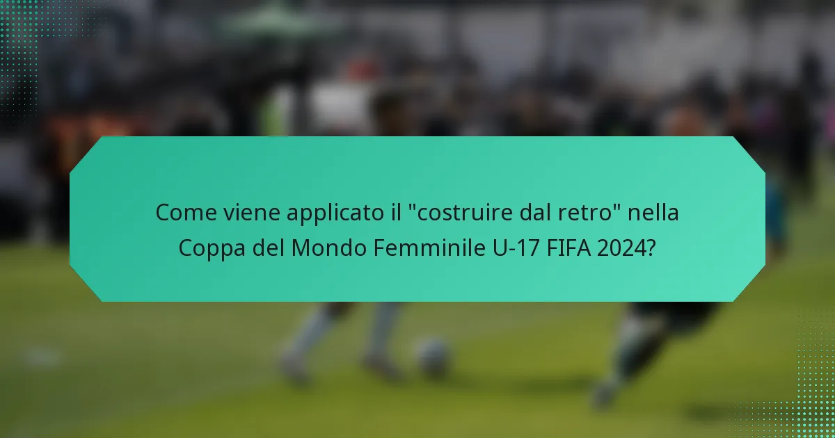 Come viene applicato il 